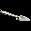 Shovel Keyring Creative Lovely Metal Pendant Tool Key Chain Silver 5