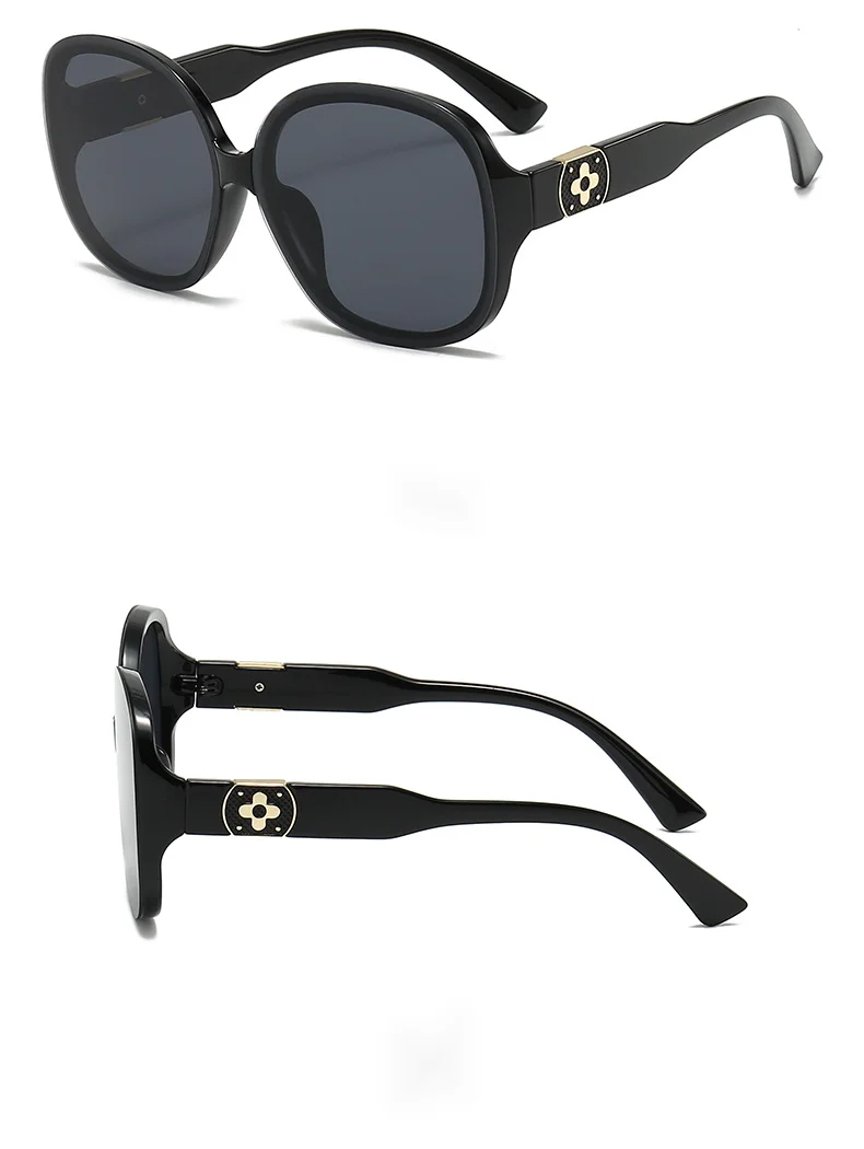 Women's Sunglasses Large Frame Circular Design Fashionable Style_voghion.com