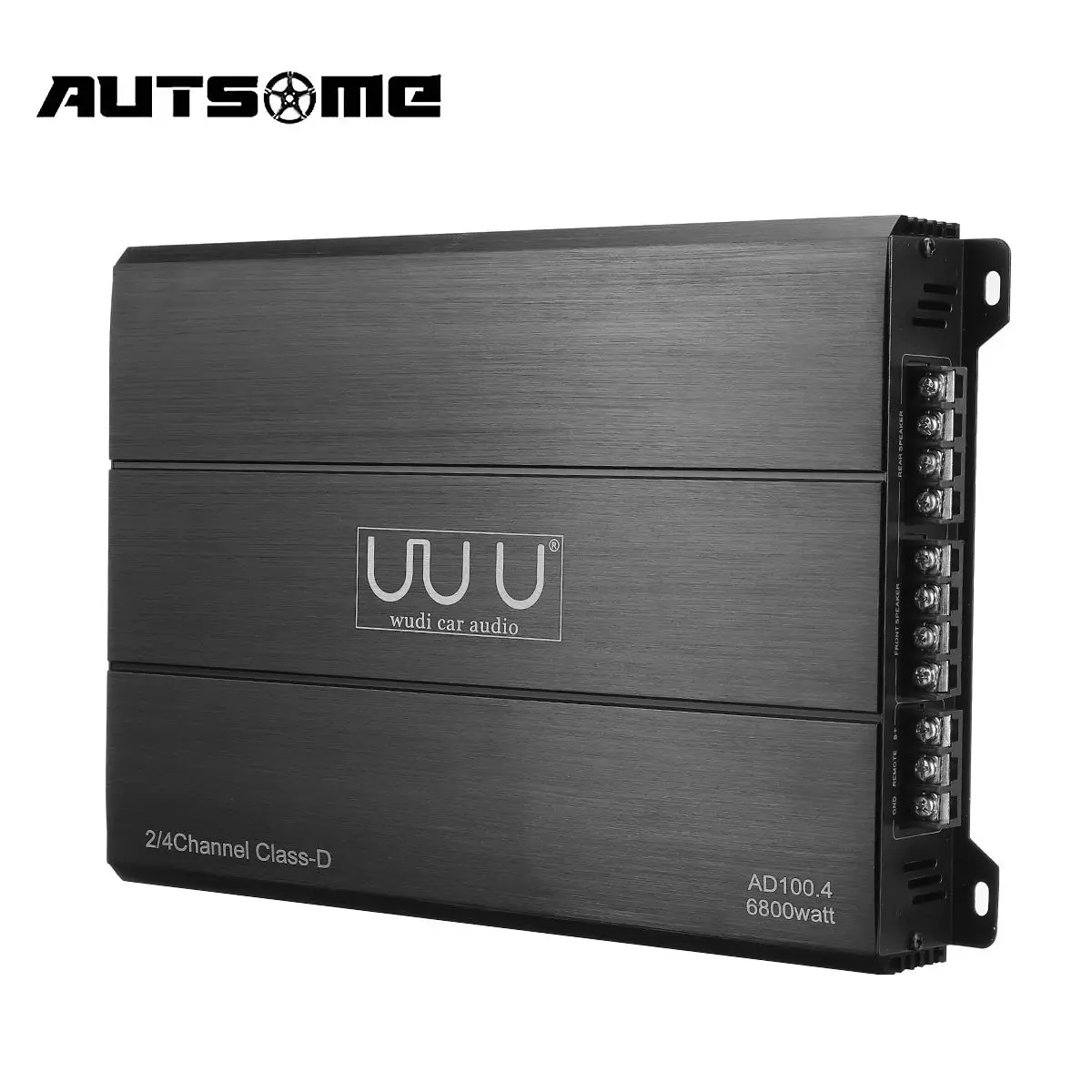 Amplificador de Audio para coche de 6800W, 12V, 4 canales, Subwoofer,  amplificador de Audio delgado para coche Clase A/B, amplificadores  potentes, amplificadores de altavoz de graves – Los mejores productos en la