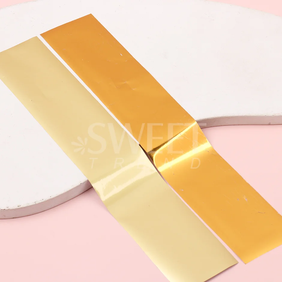 10pcs Metal Transfer Foils Stickers for Manicure Nail Foil Glue Adhesive Set Mirror Holo Charm Starry Paper Wraps Decor Tips DXK 5