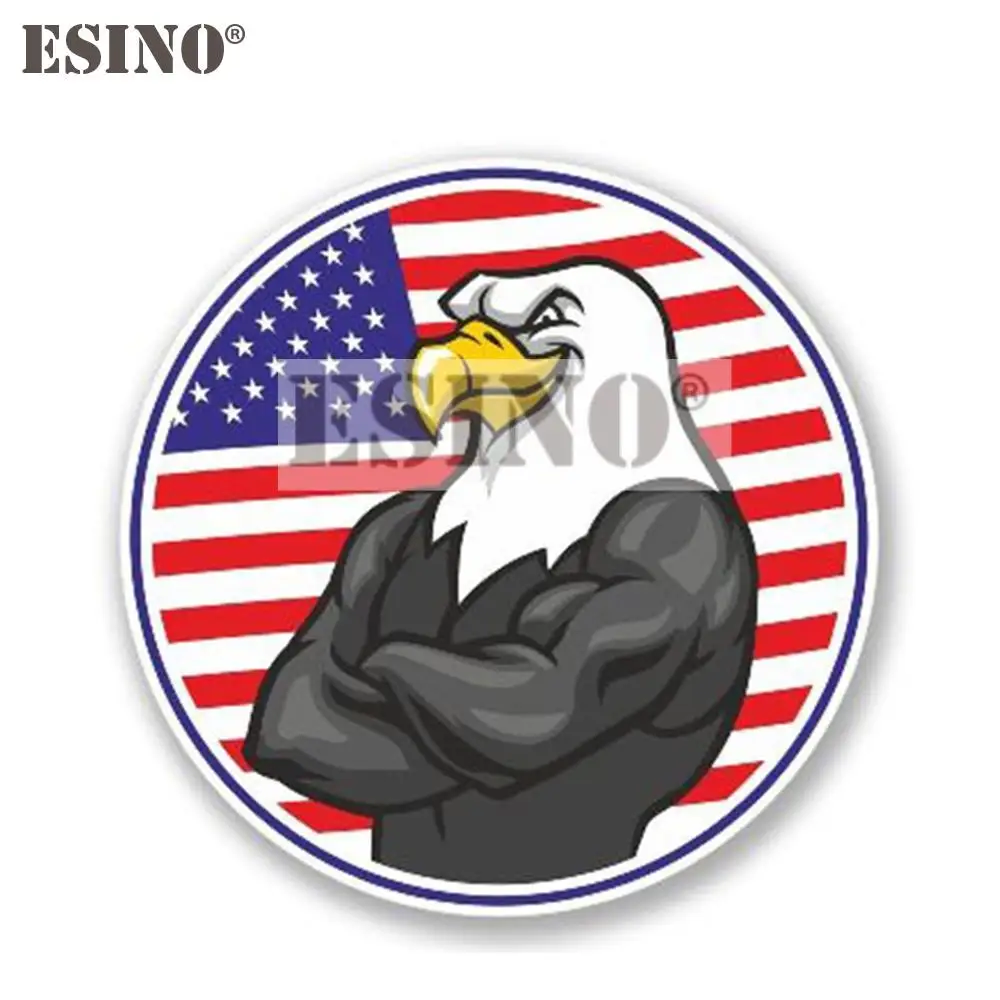 

Стайлинг автомобиля креативный Флаг США карта Орел доктор наклейка мультфильм ПВХ водонепроницаемый кузов автомобиля Наклейка узор винил