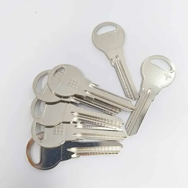 5-100 Pcs for FUARO FUA-3 Hi-Rel Key Blank Locksmith Tool Uncut Iron Material for Padlocks Bike Cabinet Locks House Home Door