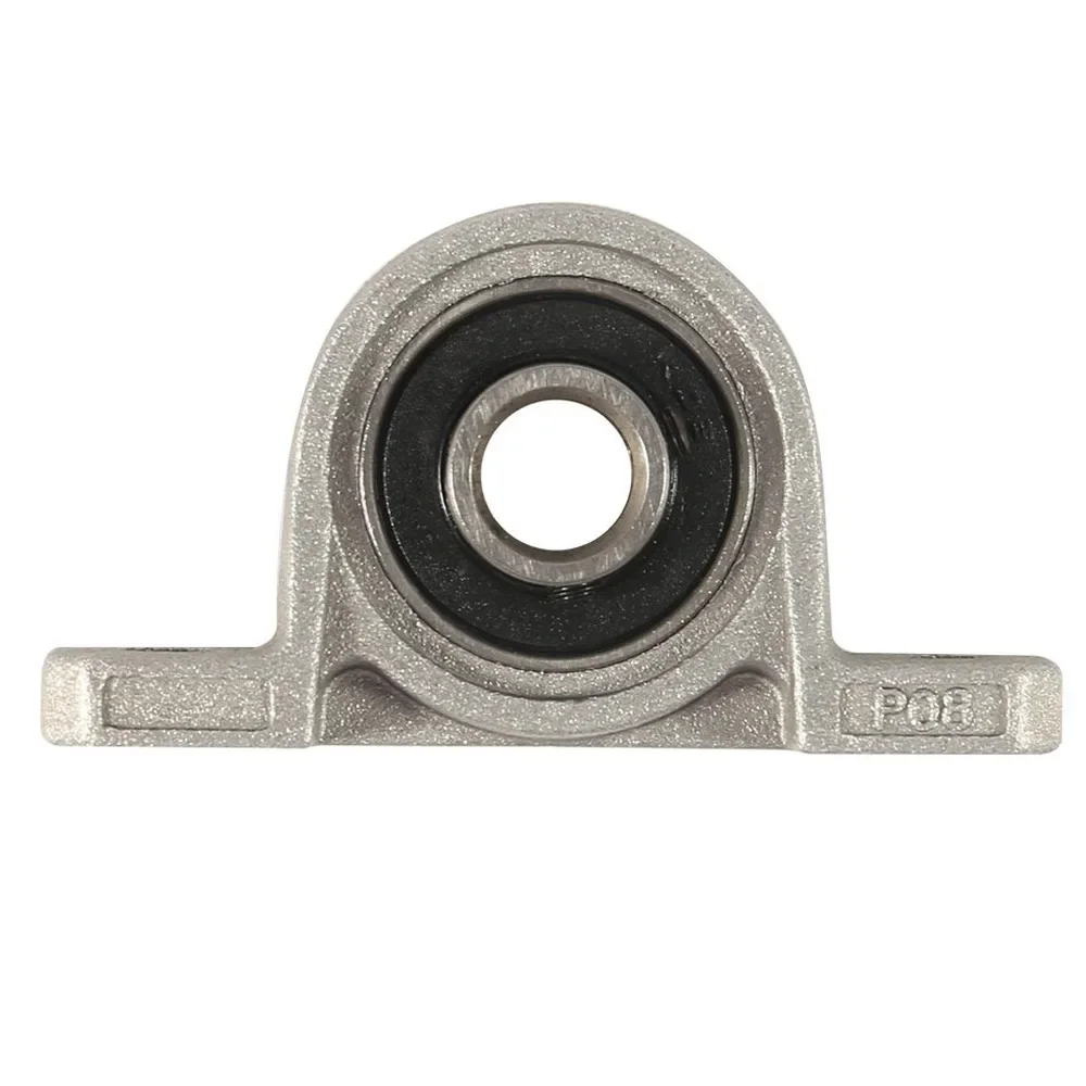 베어링 장착 베개 블록 보어 샤프트, 직경 15mm, 직경 볼, 구형 롤러, 수직 타입, KP002, 4 개
