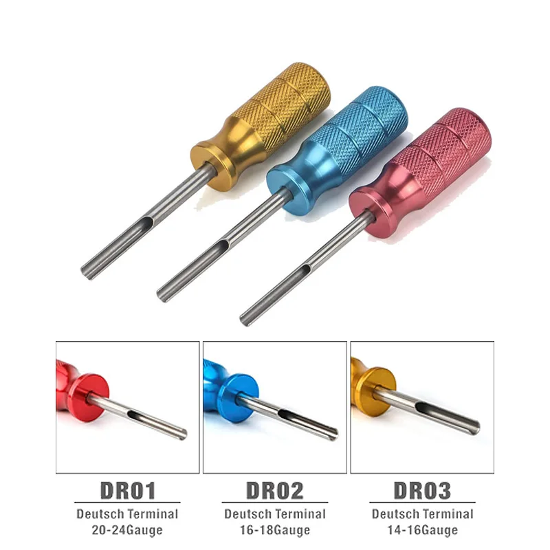 

O50 Deutsch Contact Removal Tools DT Series Terminal Extraction Tool Kit for Deutsch Solid Contacts