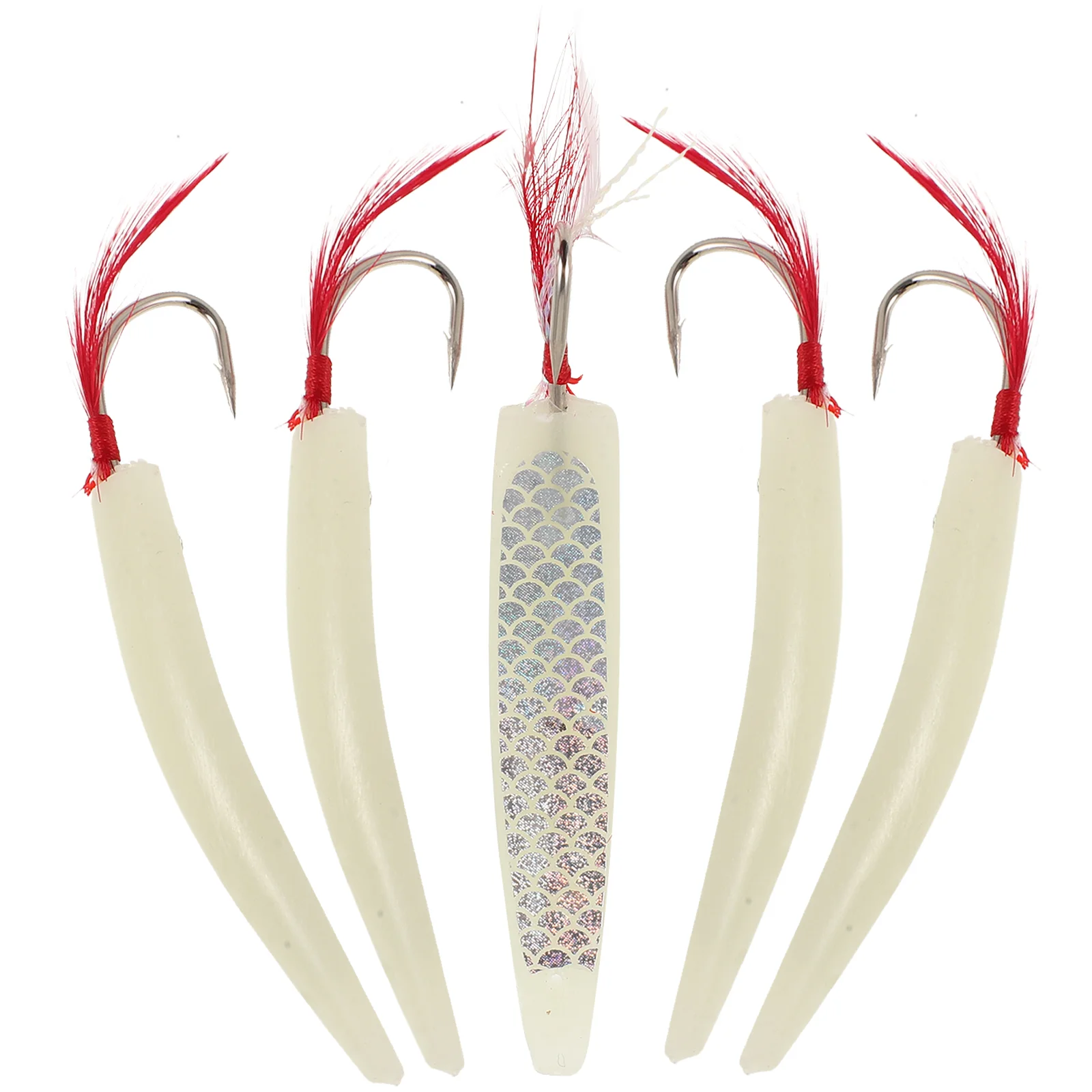 

5 Pcs Fishing Gear Sea ​​fishing Hook Practical Angling Hooks Tool for Outdoor Fresh Water Convenient Vivid