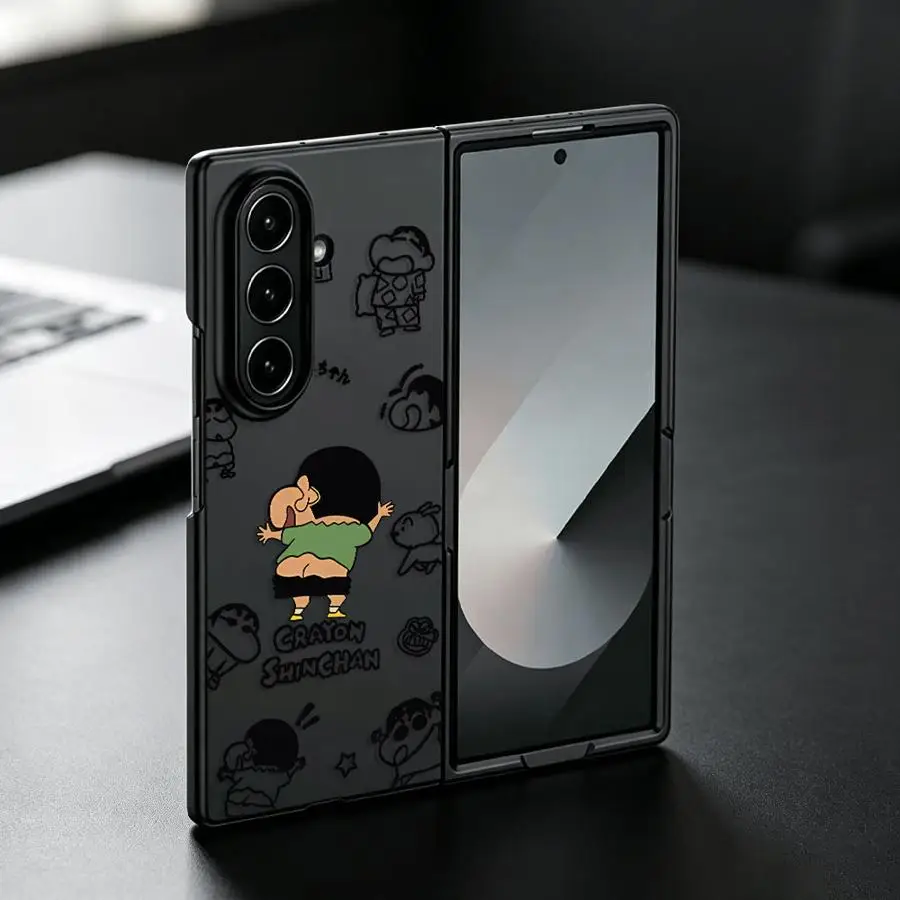 Funny Shin-Chans Themed Foldable Phone Case
