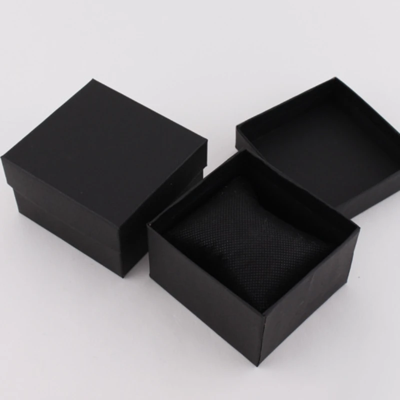 Packaging and Display Watch Boxes Gifts Black Boxes Paper Decorative Bracelet Boxes Paper Jewellery Accessories - Image 3