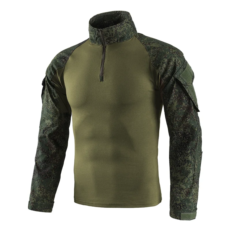 US Army Tactical Shirt Airsoft Camouflage Long Sleeve
