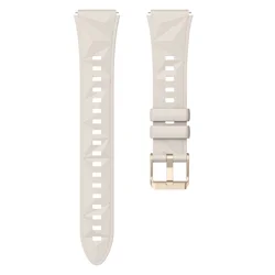 Elegant 18mm Rose Gold Buckle Watch Strap with Quick Release Mechanism - GT5 GT4 41mm (Starlight)
