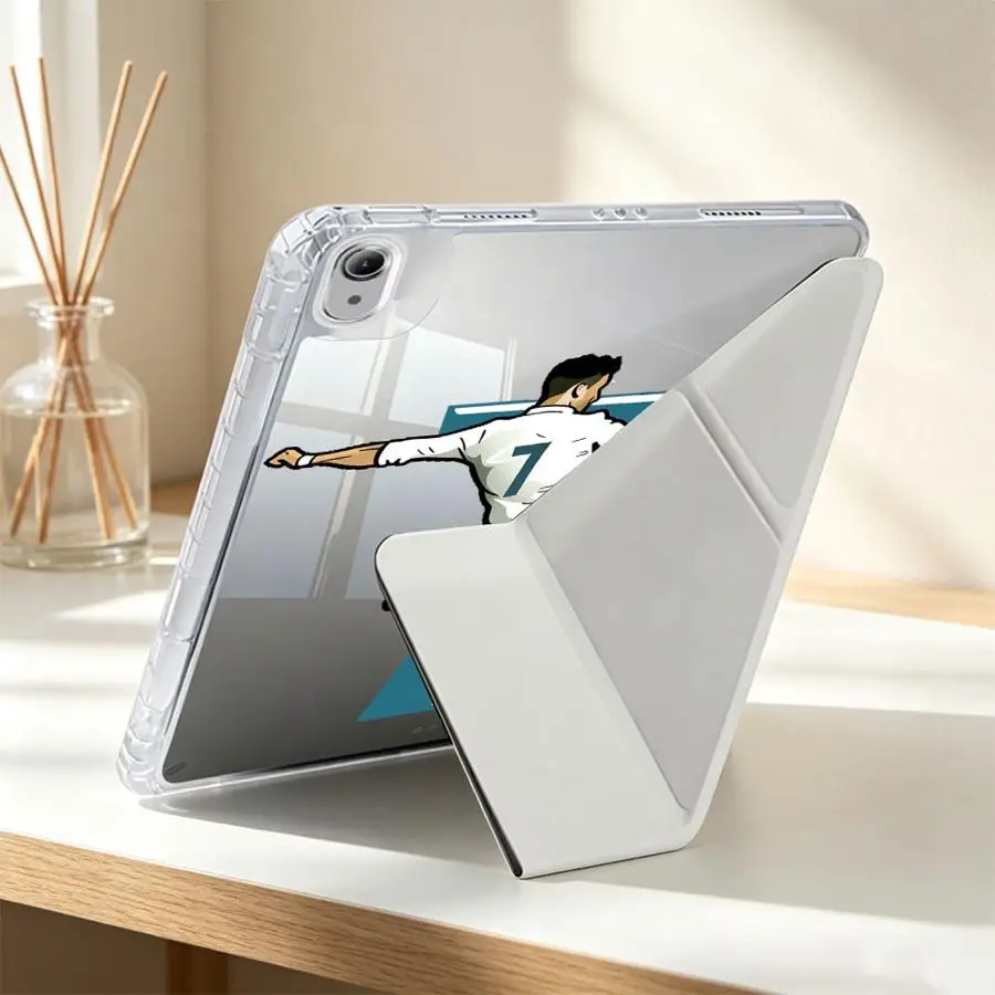 Football 7 Tablet Case with Pen Slot and Cover Design