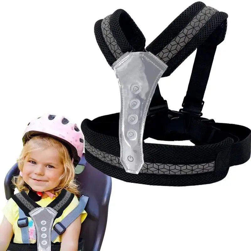 Motorcycle Harness For Kids Kids Motorcycle Safety Belt Reflective