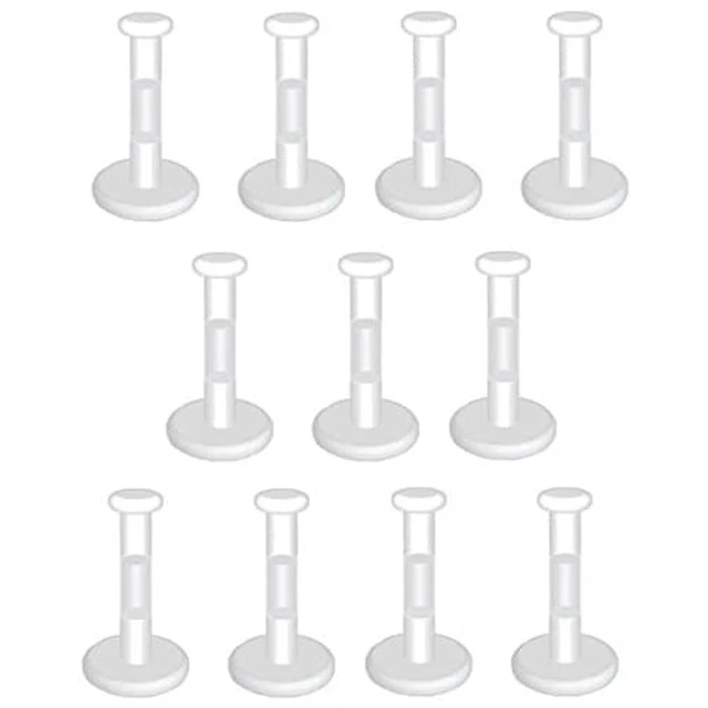 Silicone Earring Backs 20-Pack Clear Piercing Retainers – Invisible