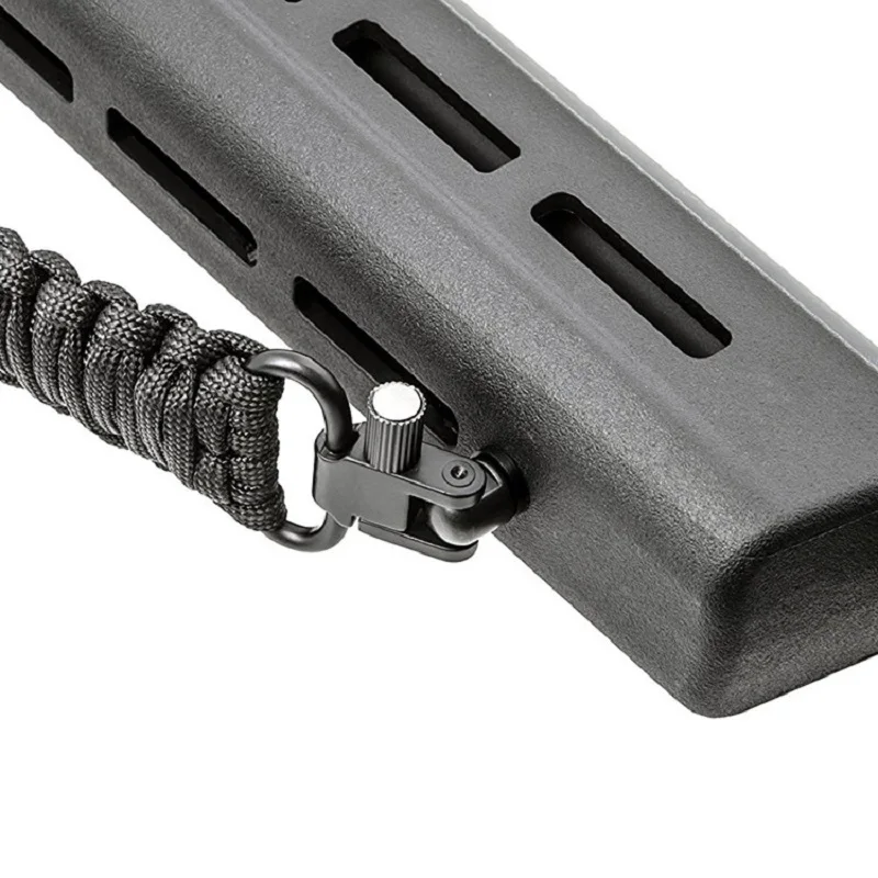 1&times; QD Sling Swivel Two Point Sling Strap Belt Buckle Mlok Quick Detachable Gun Mount Ring Outdoor Rifle Hunting Ar15 Accessories sling swivel adapter sling swivel mount tactical sling adapter sling adapter sling attachment adapter shotgun accessories