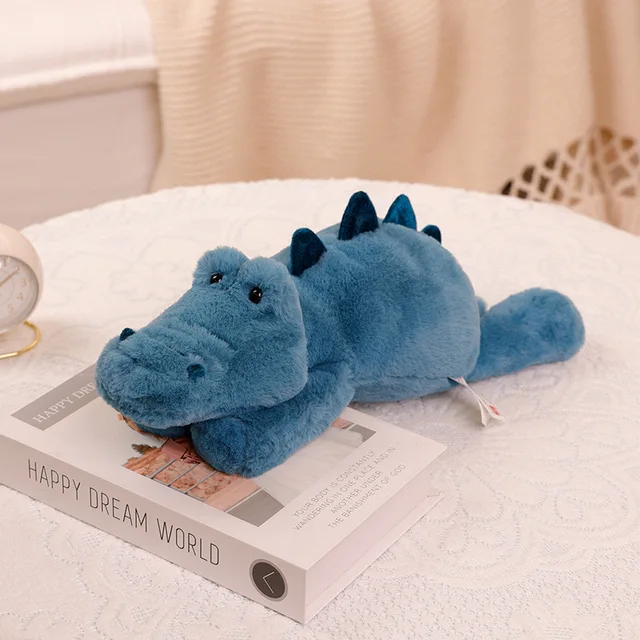 Cute Raccoon Crocodile Sloth Fox Animals Soft Plush Toys Sleeping Pillow Cartoon Stuffed Cushion 5
