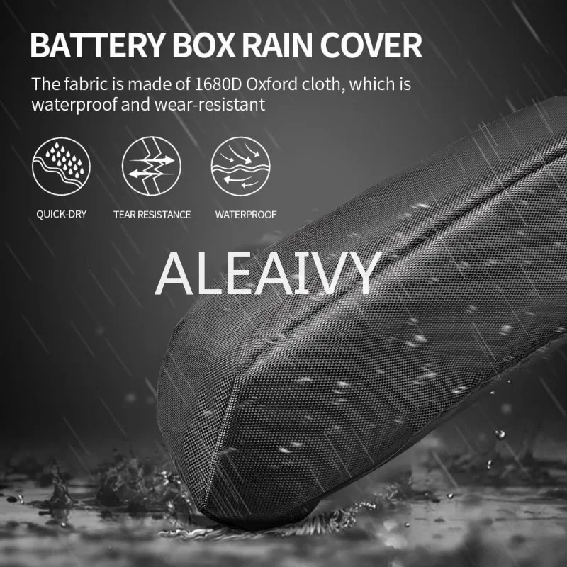 Waterproof Dustproof Ebike Battery Protective Cover