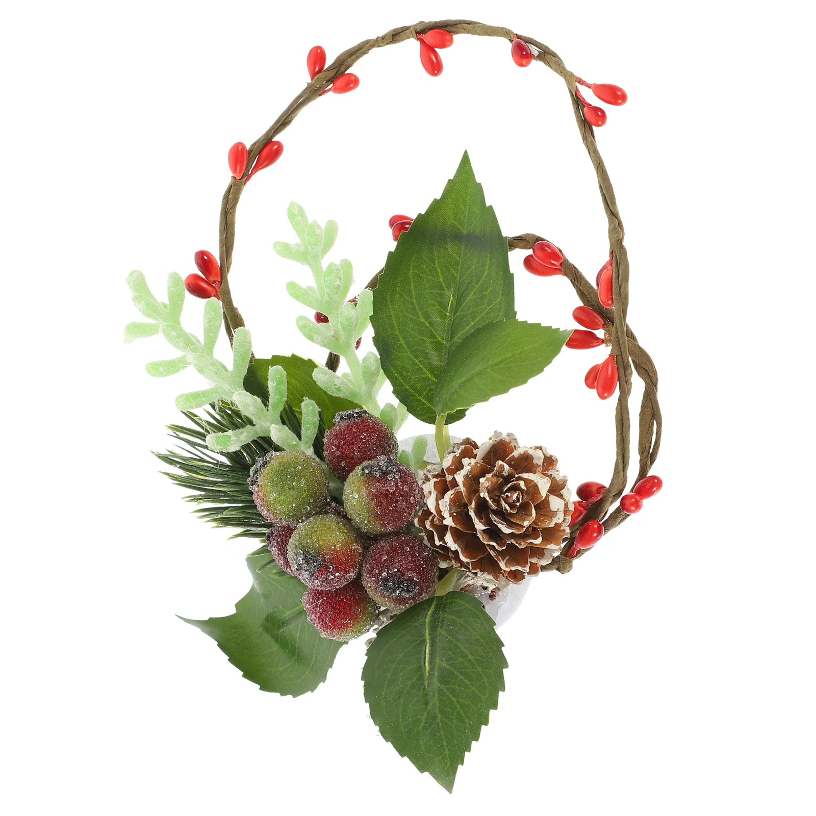 

Christmas Tree Ornaments Xmas Hanging Props Decorations Berry DIY Party Pendant