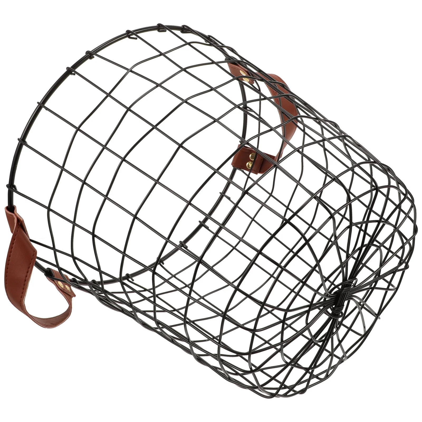 

Firewood Storage Basket Wire Storage Basket Logging Carrier Collapsible Handle Basket