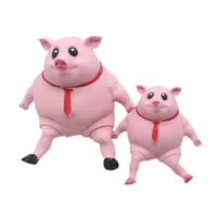 NEW Kids Creative Cartoon Sand Carving Cute Pig Decompression Pinch Pig Music Decompression Toy Squishy Gift 1