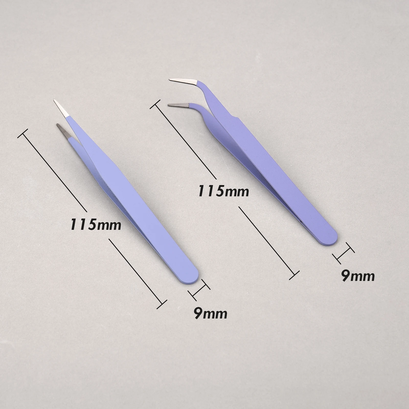 Craft Tweezers 1/2pcs Stainless Steel Straight And Curved Head for DIY Candle Making Scrapbook Handmade for craft tweezers