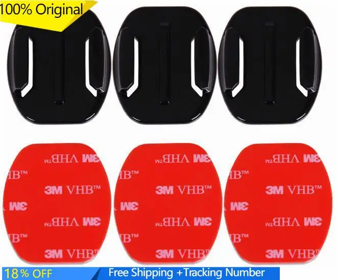 

6PCS Original VHB Adhesive Pad Sticker for GoPro Hero 6 5 Helmet Mount Camera