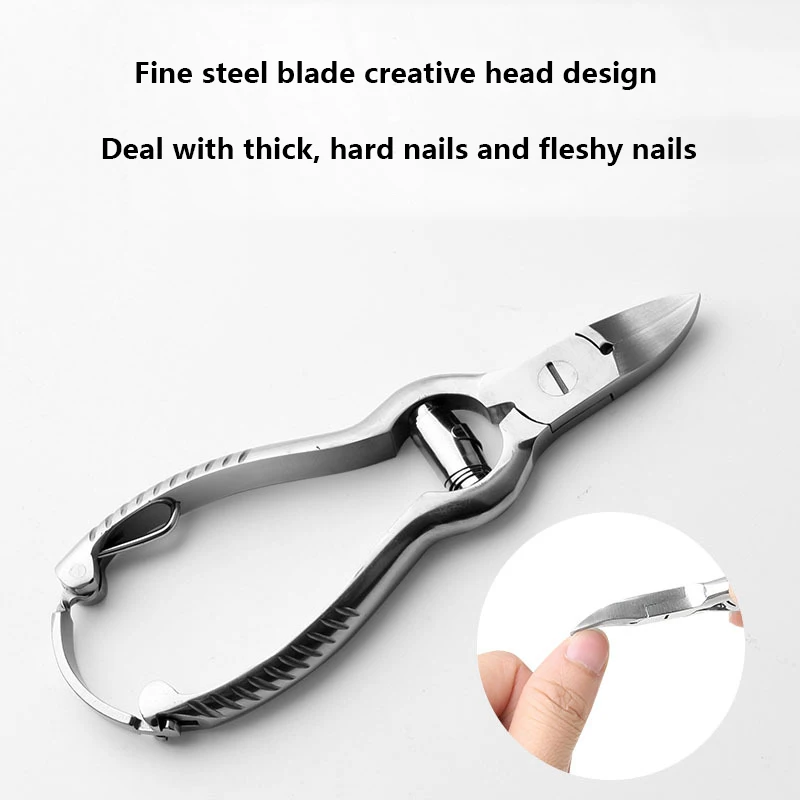 Toenail Clippers for Seniors Thick Toenails, Aucurwen Heavy Duty