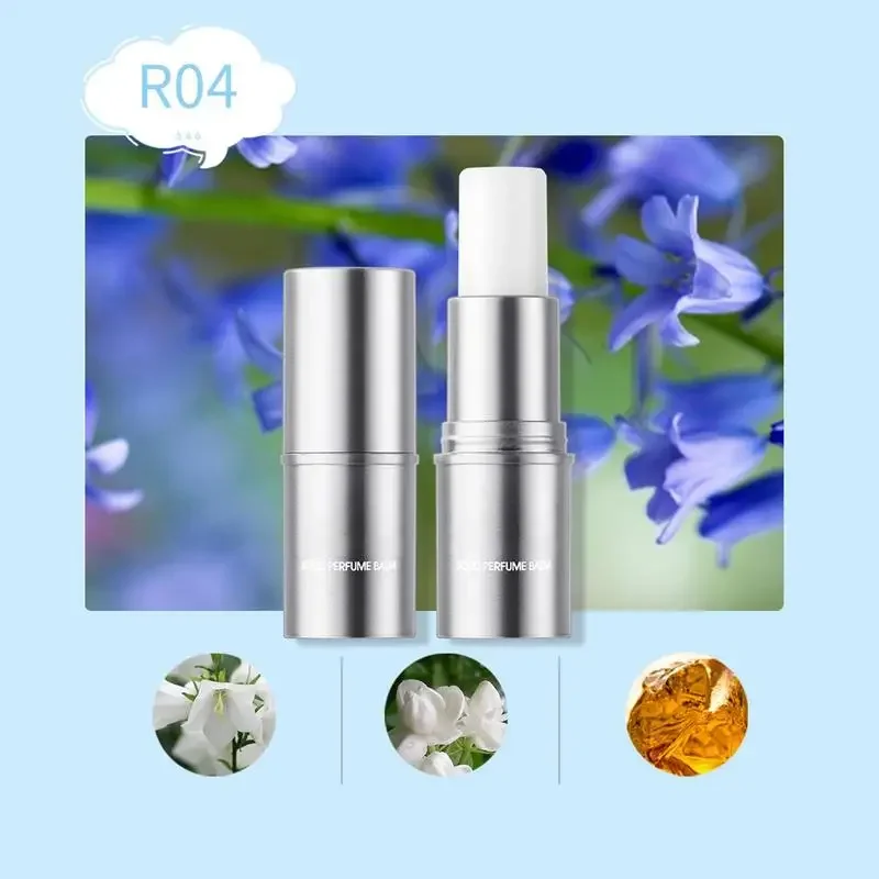 Sdatter Perfume Stick Travel-Friendly Long-Lasting Perfume Balm Women\'s Fragrance For Traveling Dating Home Working Business Tri