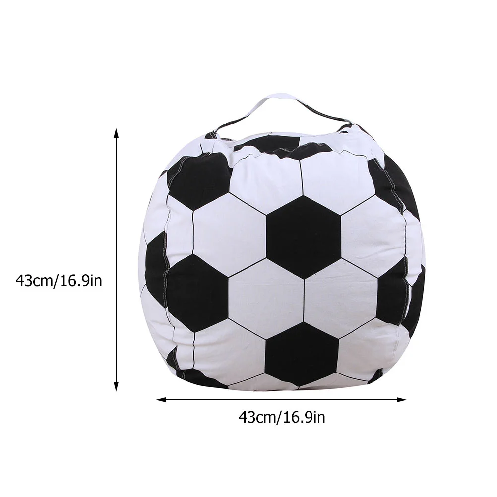 Polyester Football Storage Bag Kids Bean Bag Chair Cover