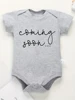 Coming Soon... Baby Girl Clothes Pregnancy Announcement Fine Gift Newborn Boy Bodysuit Cotton Popular High Quality Infant Onesie 5