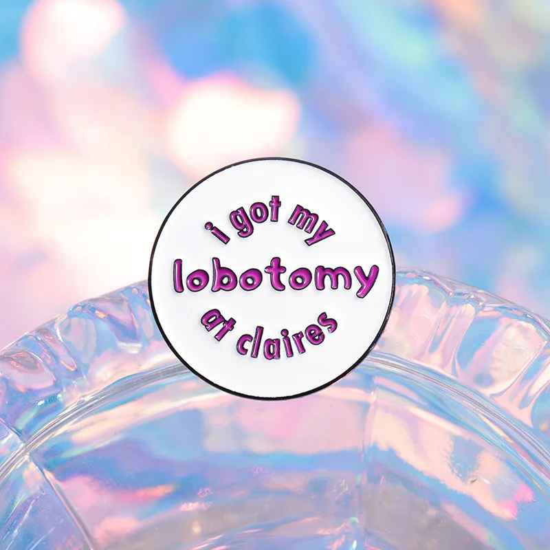 Lustige humorvolle Satz Emaille Pins kreative geometrische positive Zitate Broschen Revers Abzeichen Modeschmuck Geschenke für Freunde – Detail 9