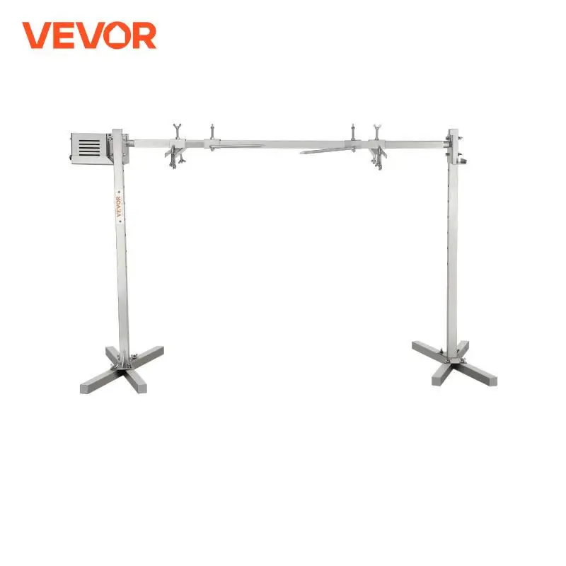 VEVOR Electric BBQ Rotisserie Grill Kit, Heavy Duty Spit Grill Kit, Stainless Steel Hexagon Spit Rod for Pig Lamb Roaster