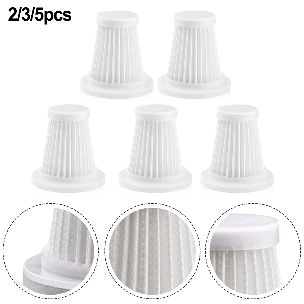 Original Vacuum Cleaner Filter 2/3/5 PCS Reusable Vacuum Cleaner Accessories Washable Filter Handheld Vacuum Cleaner Tool Filter