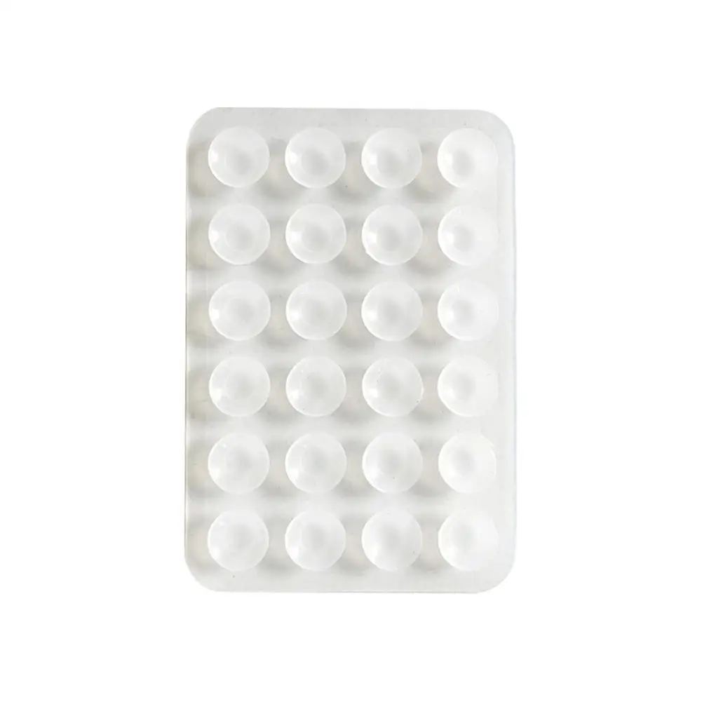 Supporto adesivo portatile a ventosa per telefono, in silicone, con forte aderenza, accessorio per telefono per superfici lisce