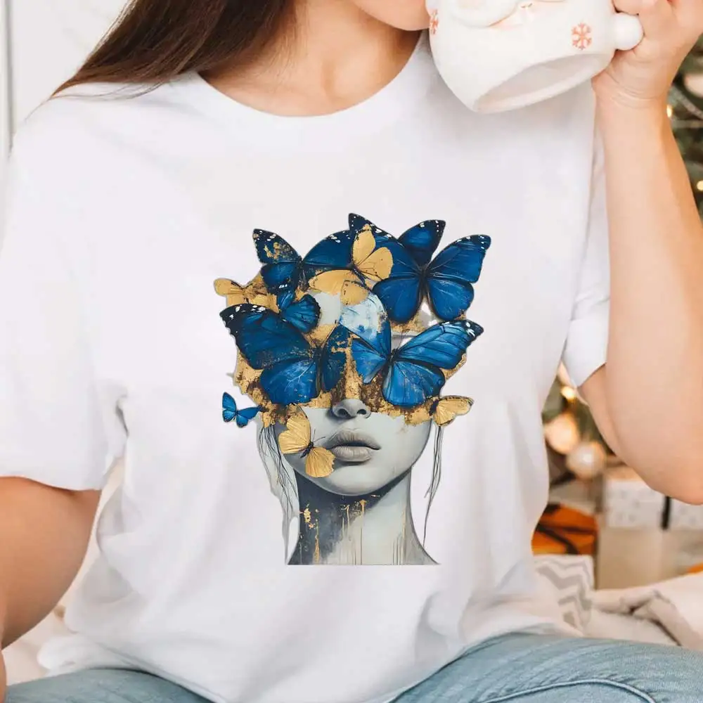 Transferencia de hierro de pintura al óleo Retro para ropa - Main Image