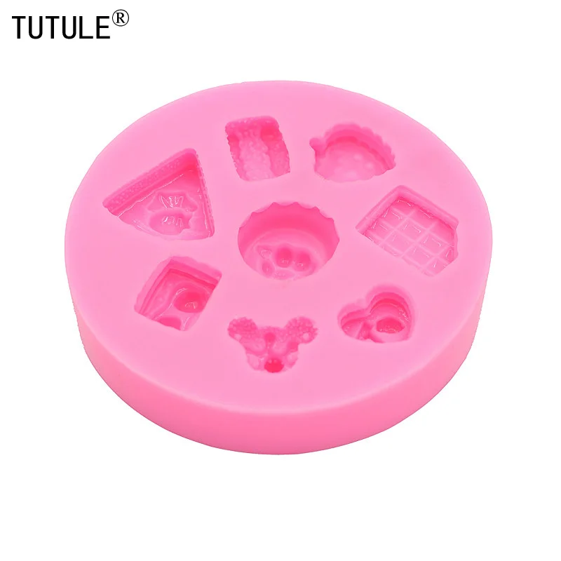 Cartoon Ice Cream Candy Silicone Mold for DIY Chocolate Cake
