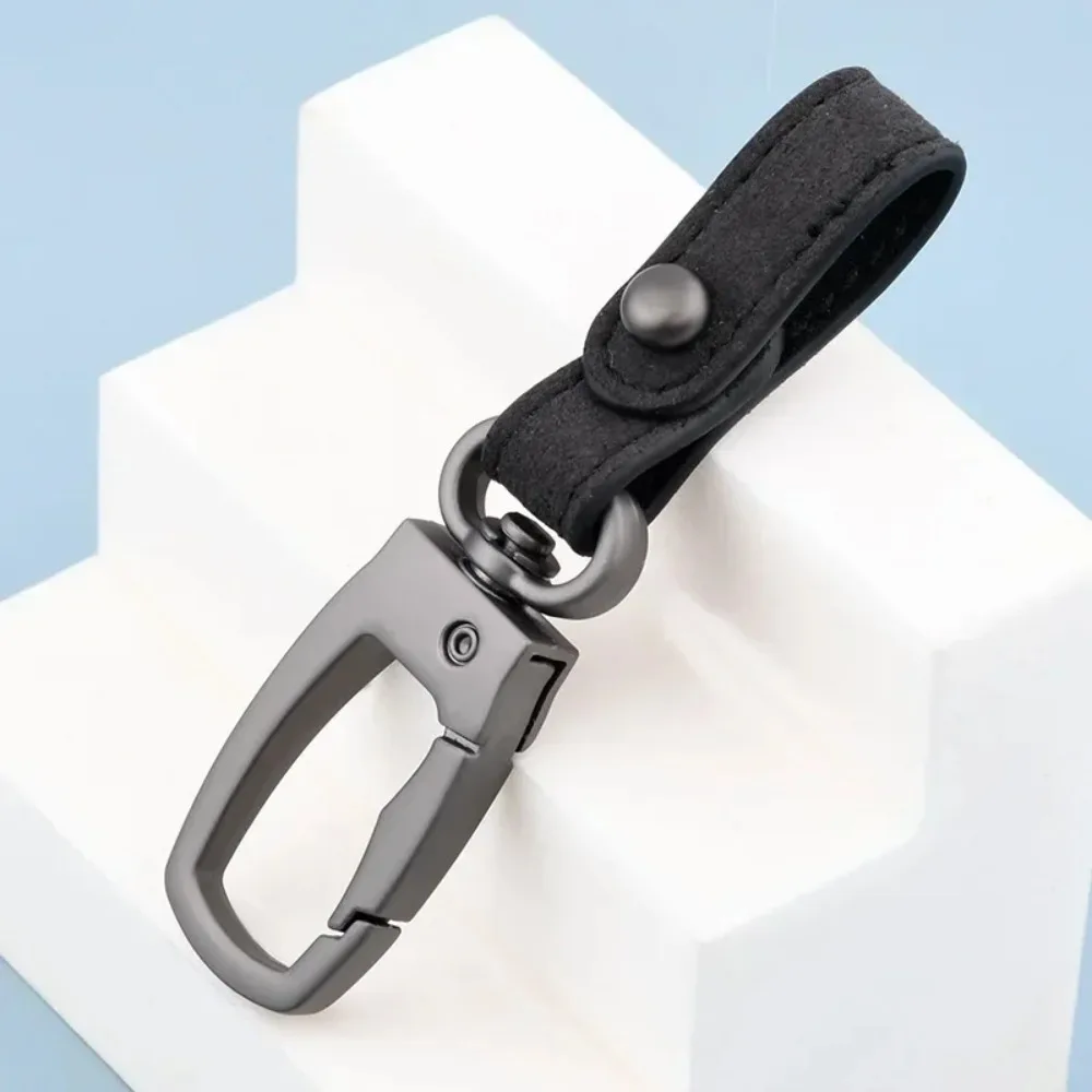 Stylish Handcrafted Genuine Leather Keyring – Elegant Key Organizer and Decorative Accessory