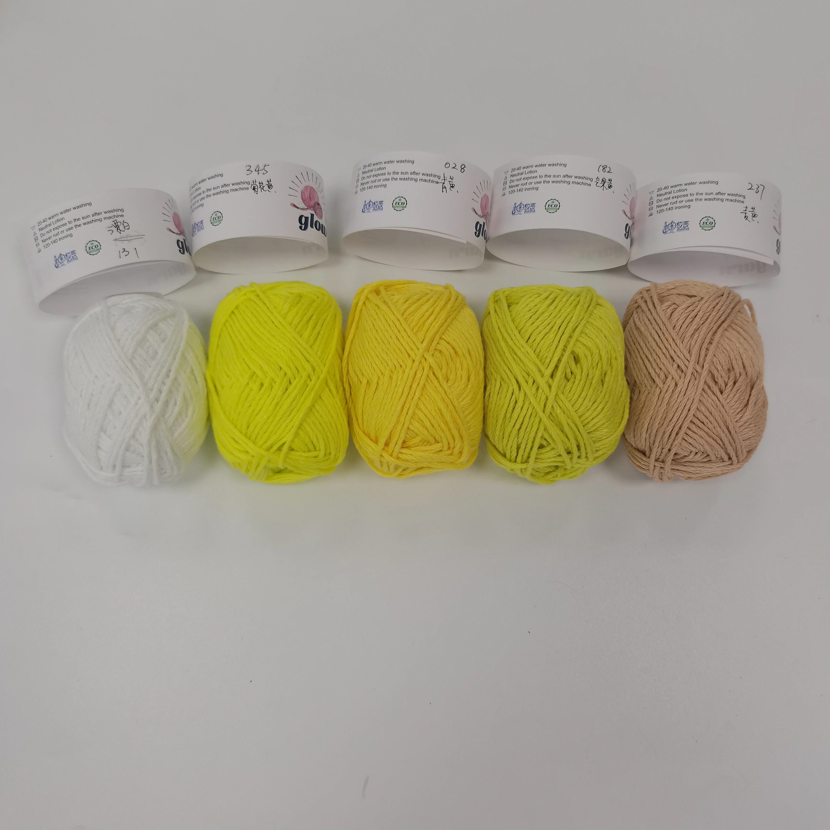 Knitting Stitch Markers 20 Two Tone Glow 