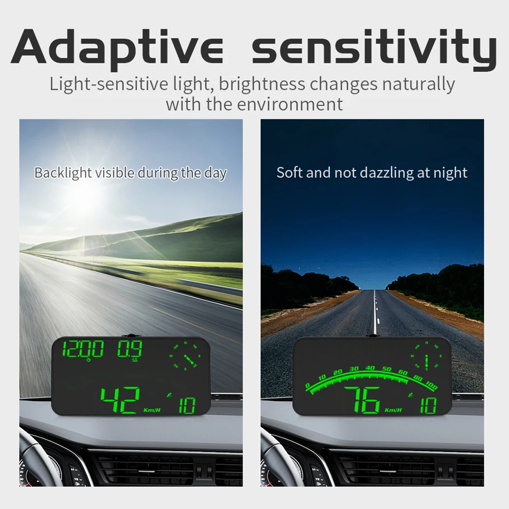   ÷   ӵ  溸 ڵ GPS HUD  ,   , 5.5 ġ