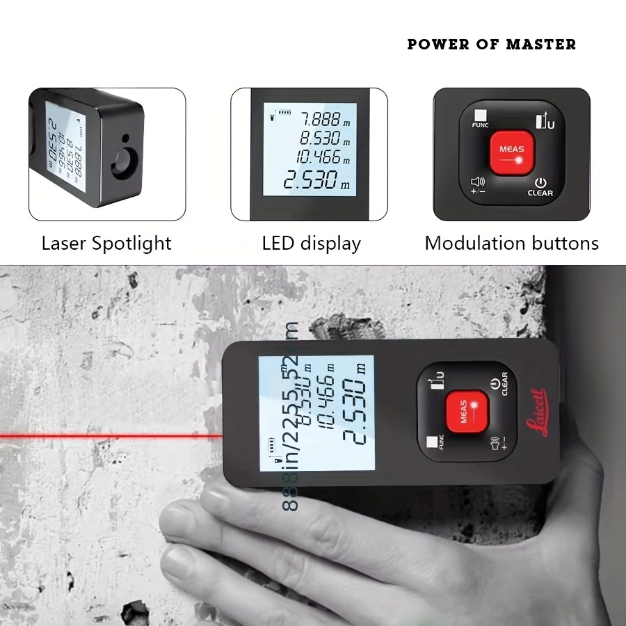 Enhanced Precision Laser Rangefinder for Long-Distance Measurement