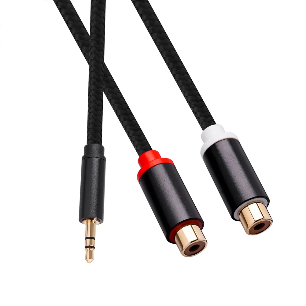 TV Ʈ  RCA   , MP3 ÷̾ º Ŀ, 0.3 跮 3.5mm -2 RCA  ̺