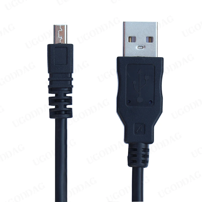 UC-E6 디지털 카메라 USB 데이터 케이블, 니콘 쿨픽스, 후지, 파나소닉, 올림푸스, 용, 미니 8 핀 데이터 케이블, 150cm, 1.5m