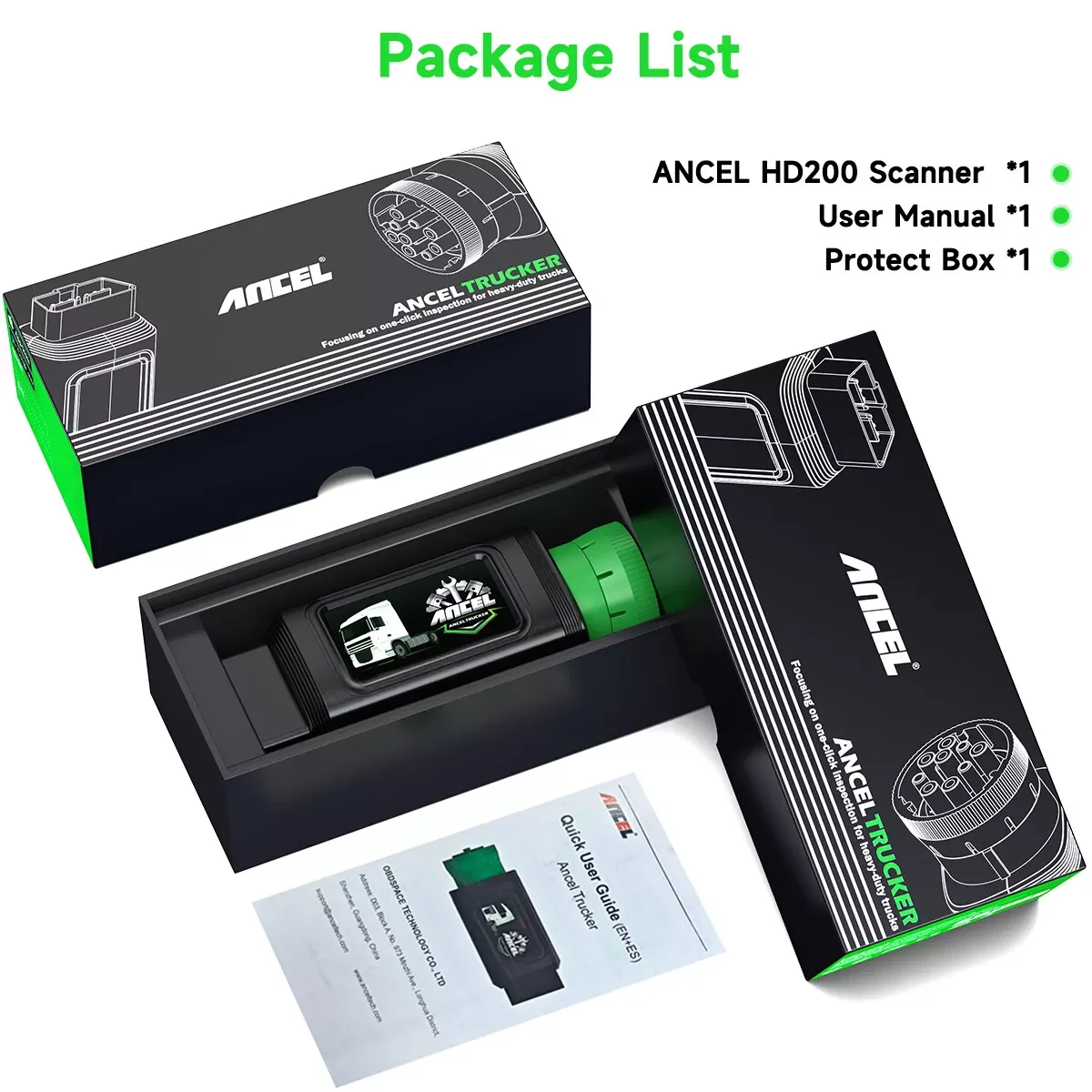 ANCEL HD200 Feature Overview