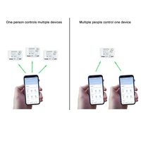 Tuya Smart Zigbee Switch With Temperature Sensor Passive Dry Contact Zigbee Relay Work With Home Assistant - Image 5
