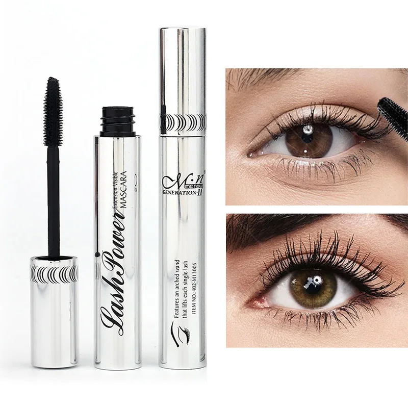 

1 Pc 4D Silk Fiber Mascara Eyelashes Lengthening Waterproof Long Lasting Lash Black Mascara Eyelashes Extension Makeup Cosmetic