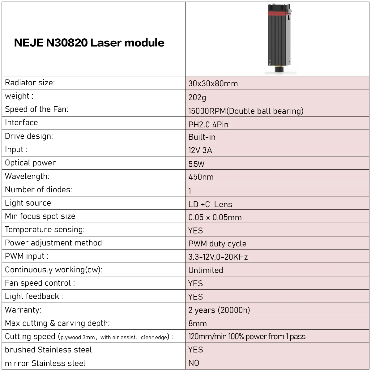 NEJE 3 N30820 Laser Engraving Machine Desktop Laser Cutter Cutting Laser Printer CNC Router Engraver Wireless APP DIY woodworking bench for sale