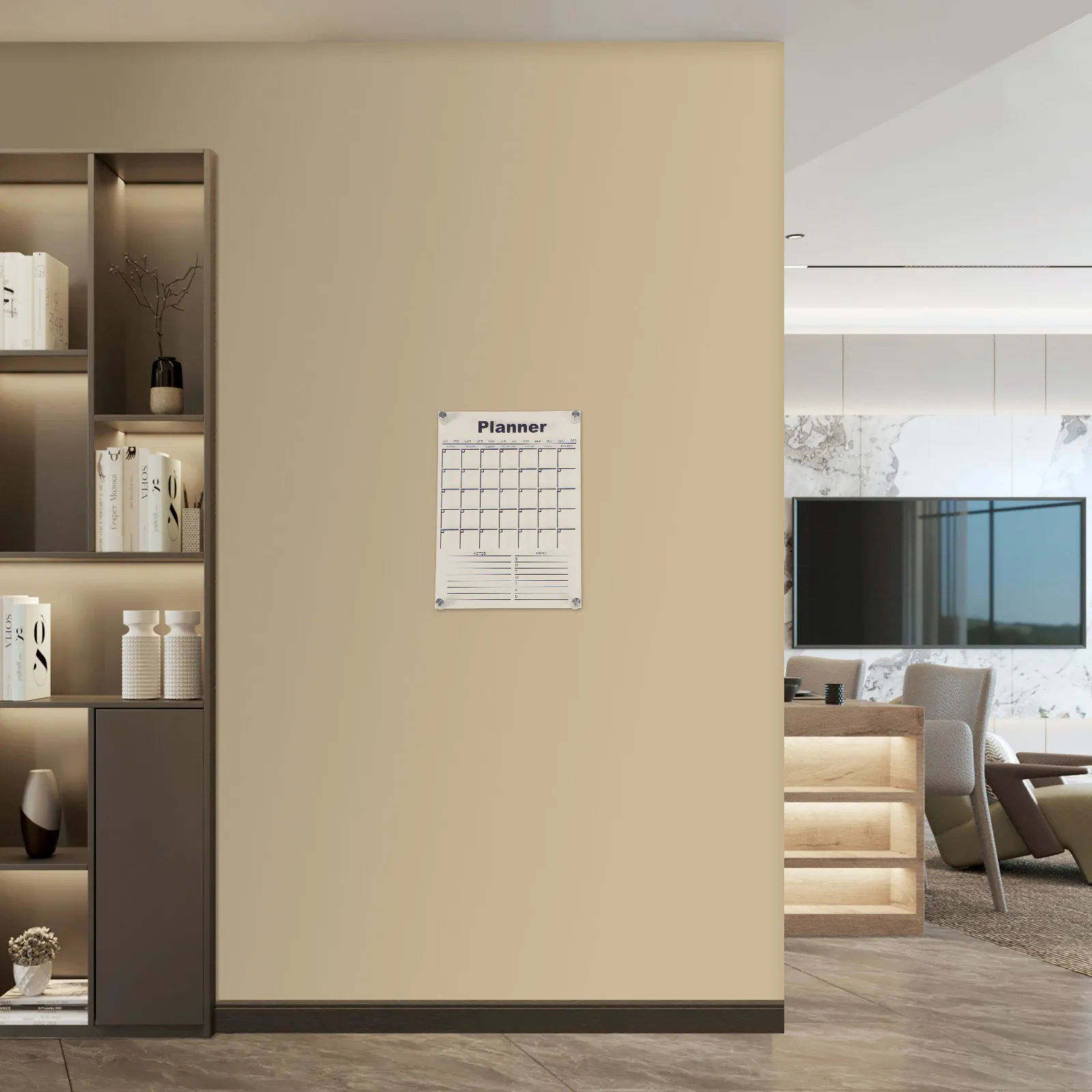 1 세트 아크릴 투명 메시지 보드 소형 건식 지우기 메모 쓰기 보드 데스크탑 화이트 보드 사무실 홈용 휴대용 재사용 가능