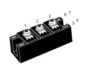 

MCC200-18I01/08IO1/12IO1/14IO1/16IO1 Thyristor module New Original Stock