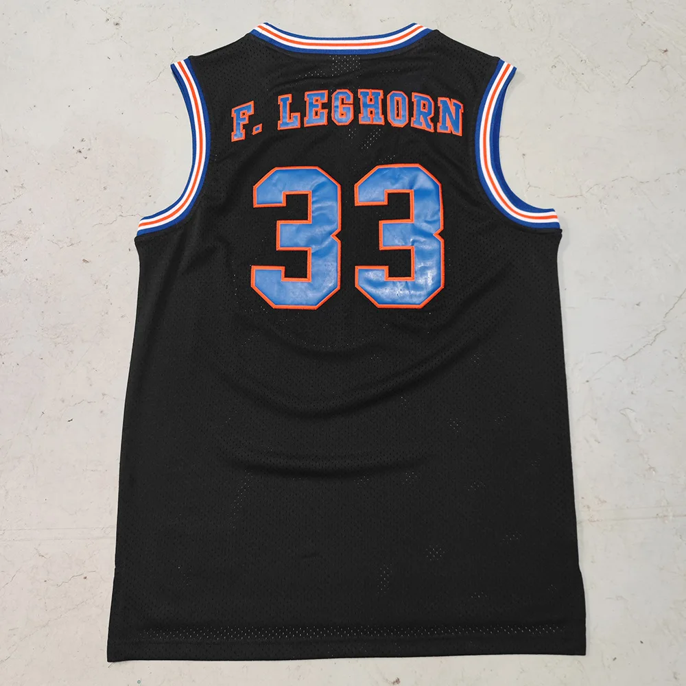 thumbnail image 1 of Camiseta de baloncesto Trillest Space Jam Bugs 1 Lola 10 Podolak 96 TAZ D.Duck 2 Black Tune Squad para hombre, ropa para fiesta de Halloween, 1 of 5