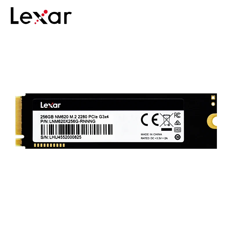 Disque SSD Lexar NM620 2To - NVMe M.2 Type 2280 à prix bas