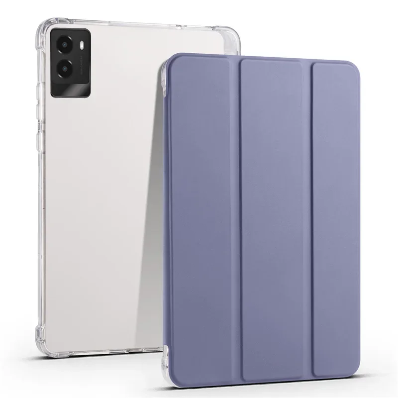 Enhanced Tablet Case with Pen Holder and Trifold Soft Back Stand