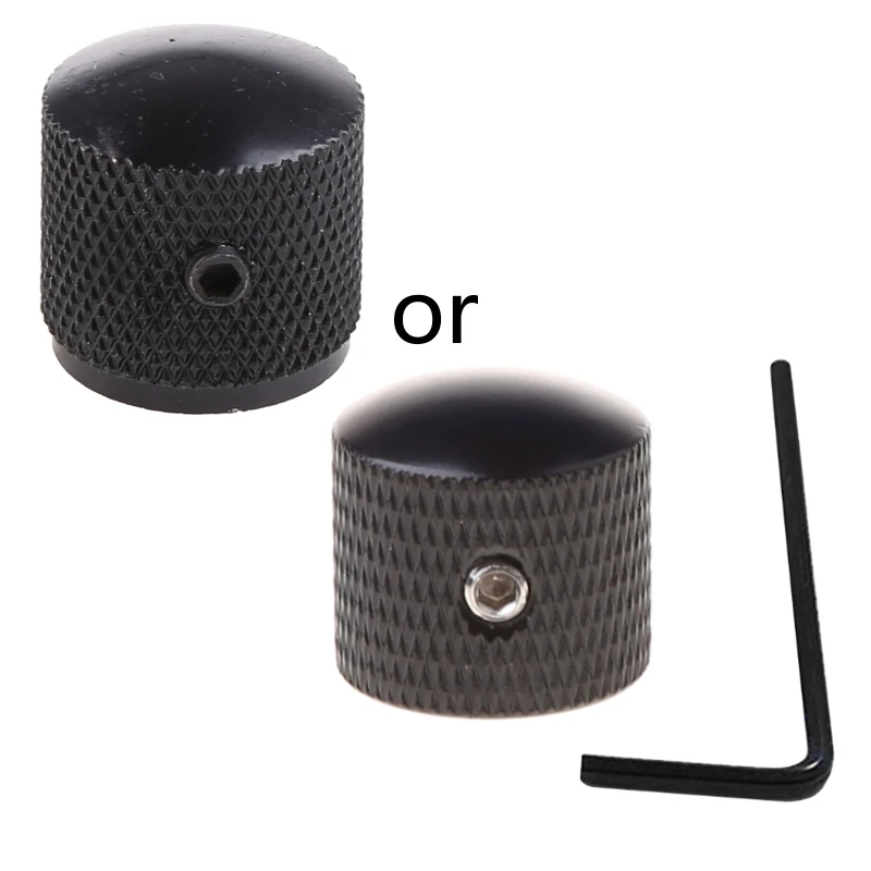 

Knob Button Tone Volume Control Dome Knob for TL for LP Guitar Bass Parts Metal 448D